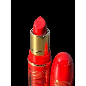 MAC Holiday 2024 Mini Lustreglass Lipstick Money Maker